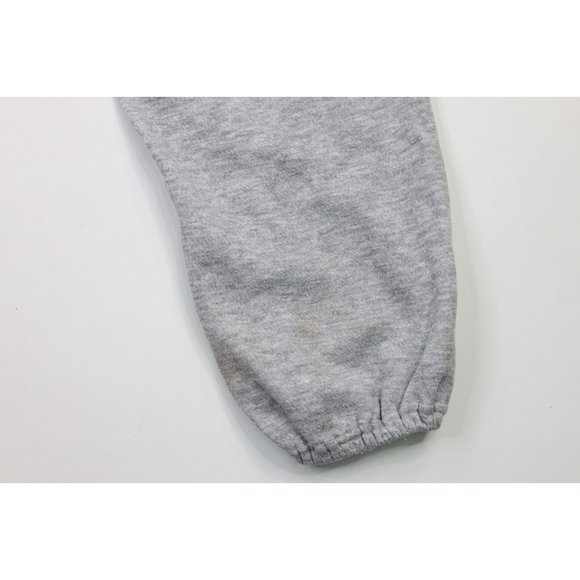 Vintage 70s Streetwear Mens Large Blank Gusseted Triblend Sweatpants Joggers USA - Picture 6 of 15